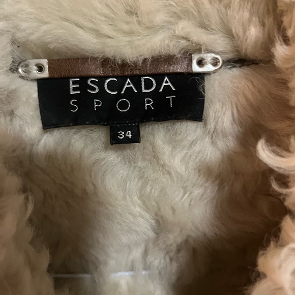 ESCADA Shearling Jacket - Picture 6 of 16